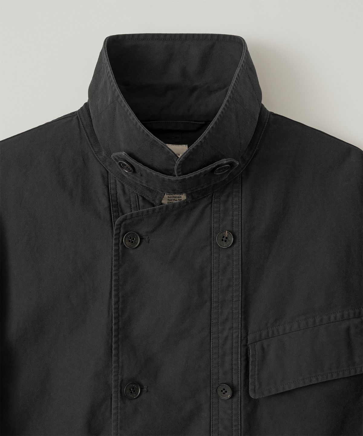 어나더 오피스(ANOTHER OFFICE) Le Corbusier French Jacket (Almost Black)