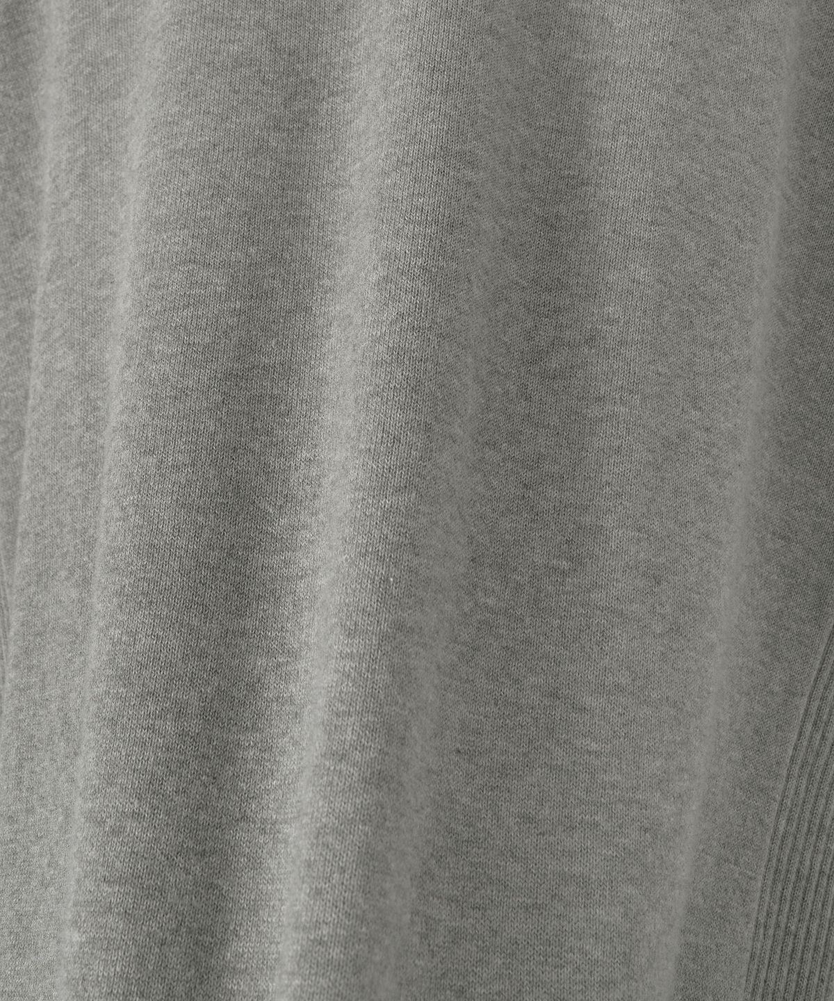 어나더 오피스(ANOTHER OFFICE) Whole Garment Crew-Neck Knit (Heather Gray)