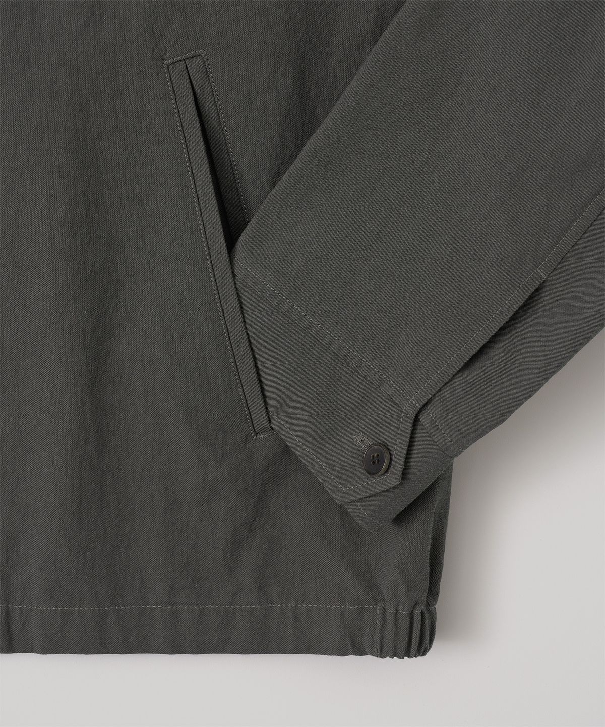 어나더 오피스(ANOTHER OFFICE) Soutien Collar Blouson (Charcoal)
