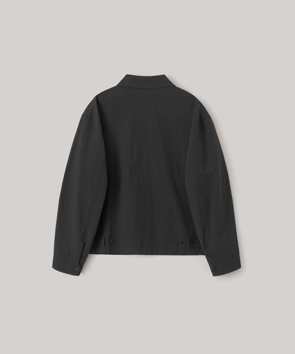 어나더 오피스(ANOTHER OFFICE) Soutien Collar Blouson (Black)