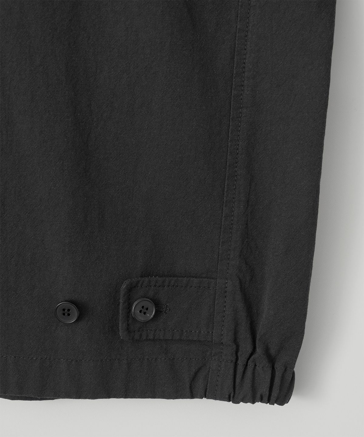 어나더 오피스(ANOTHER OFFICE) Soutien Collar Blouson (Black)