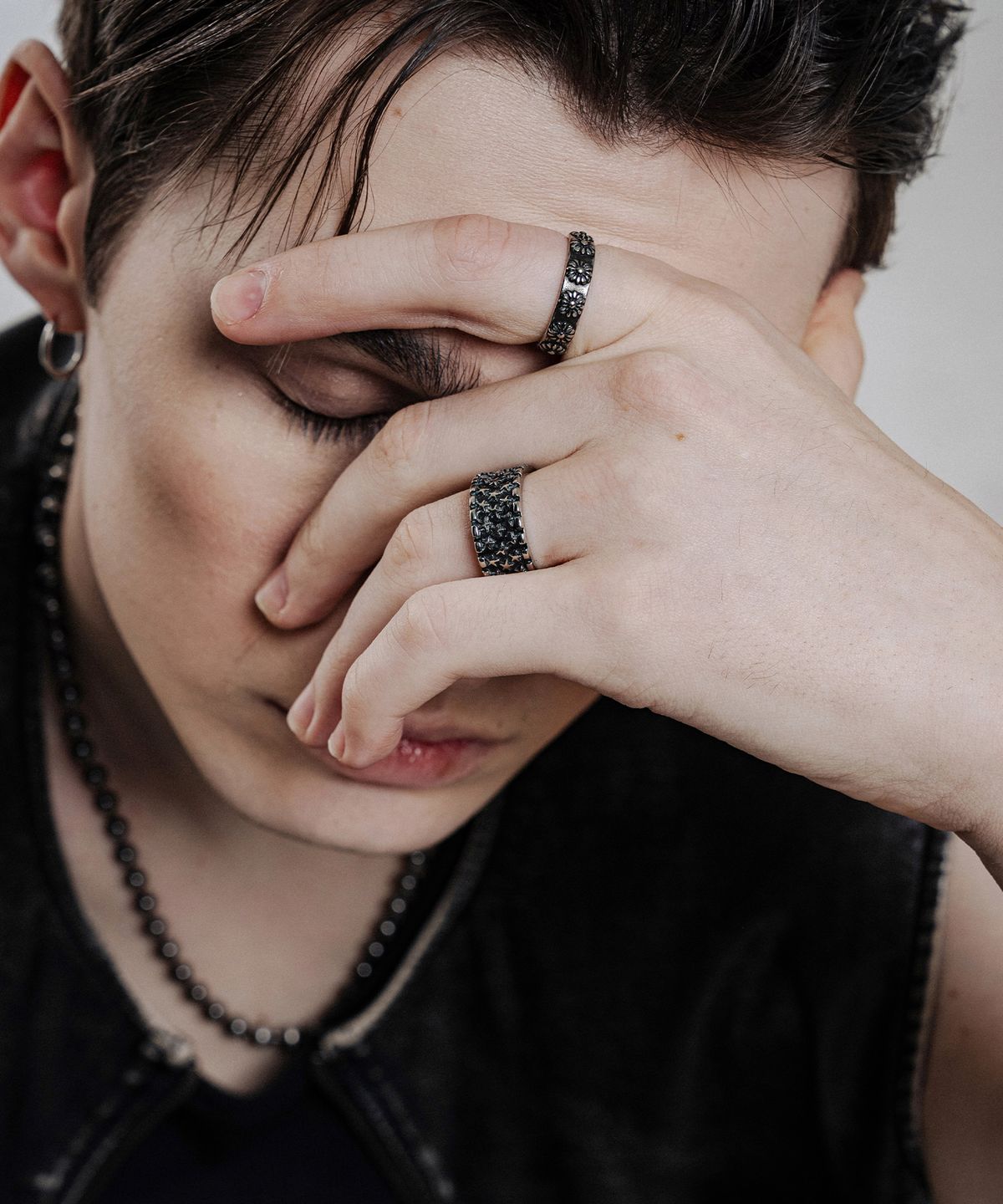 스칼렛또블랙(SCALETTOBLACK) RAM008 Stellar Night Ring #