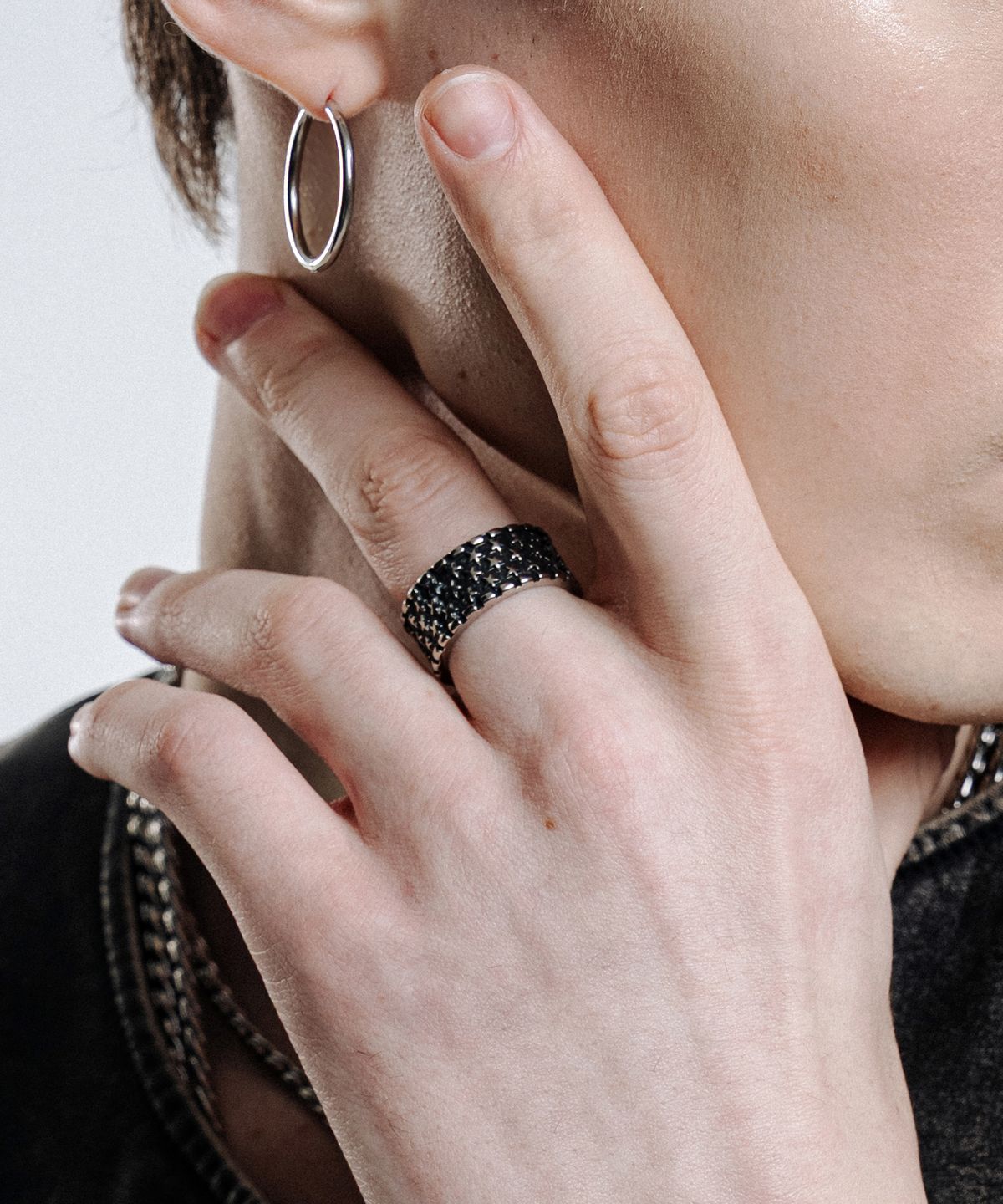 스칼렛또블랙(SCALETTOBLACK) RAM008 Stellar Night Ring #