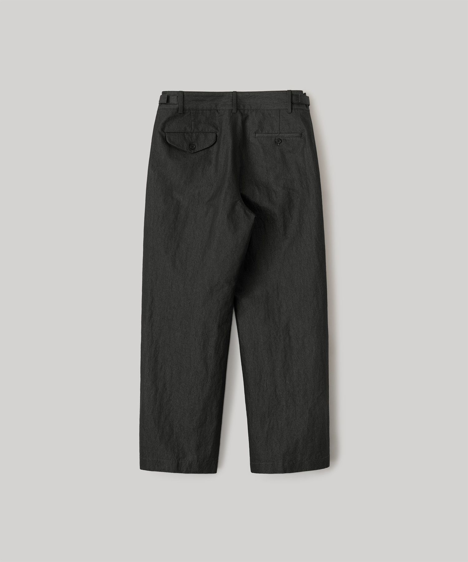 어나더 오피스(ANOTHER OFFICE) Santiago Officer Denim Pants (Black