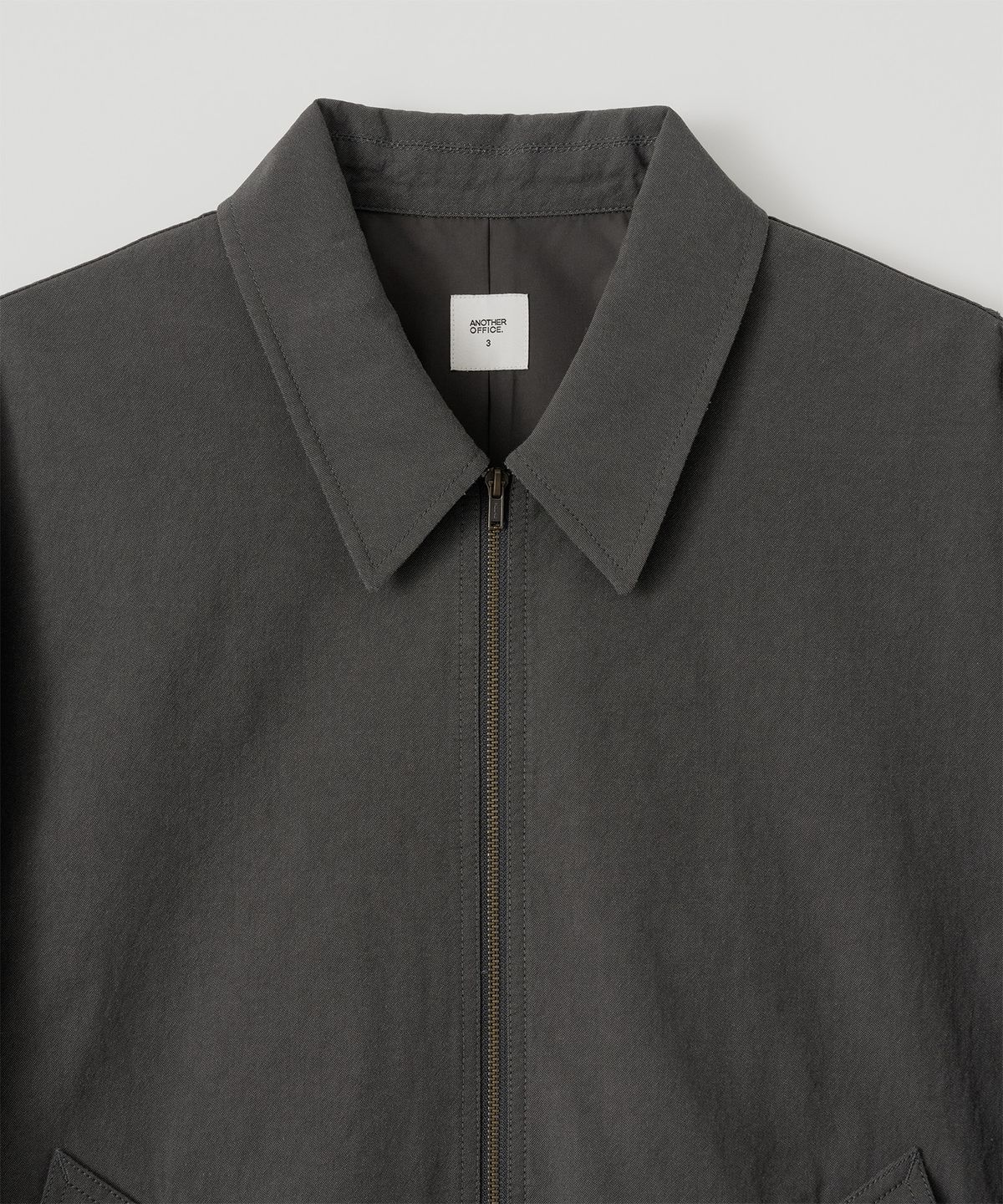어나더 오피스(ANOTHER OFFICE) Manhattan Drizzler Jacket (Charcoal)