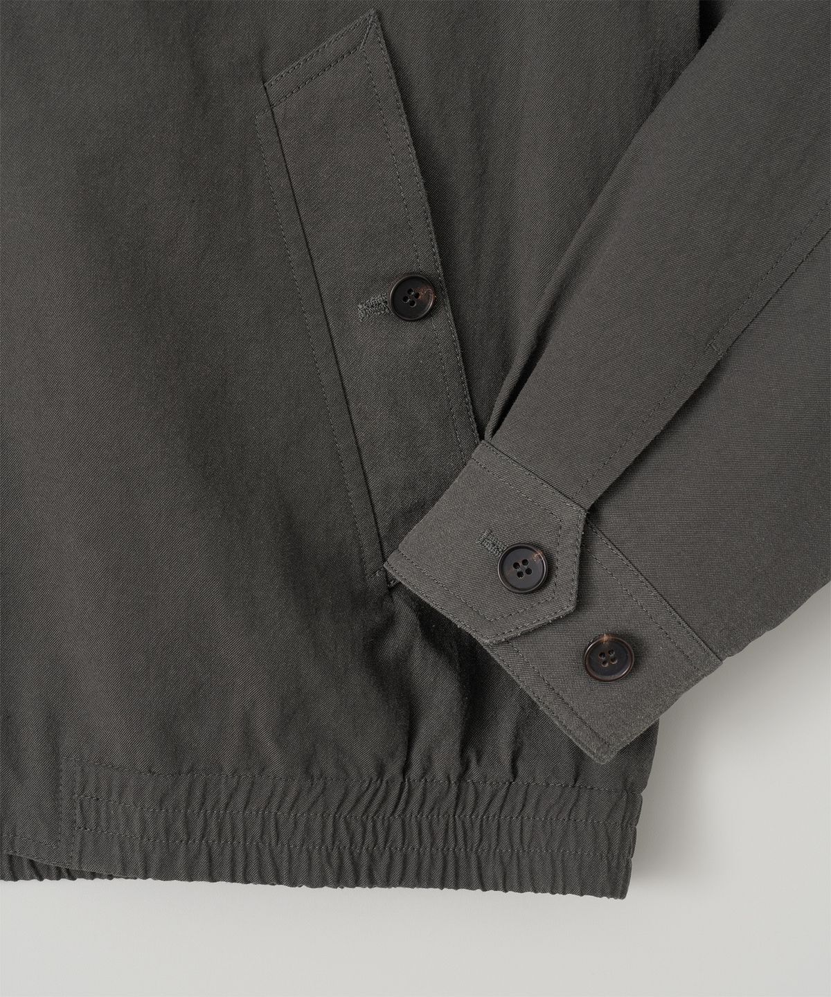 어나더 오피스(ANOTHER OFFICE) Manhattan Drizzler Jacket (Charcoal)