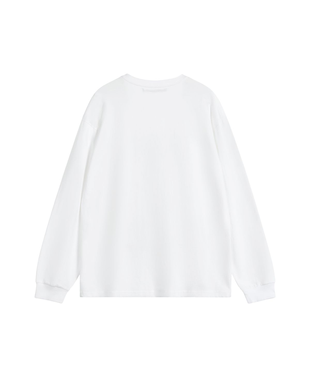 레스트앤레크레이션(REST&RECREATION) ANIME LOGO LONG SLEEVE TOP - WHITE