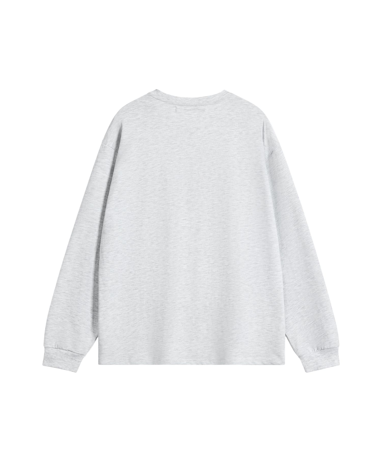 MUSINSA公式 | REST&RECREATION ANIME LOGO LONG SLEEVE TOP - LIGHT GREY