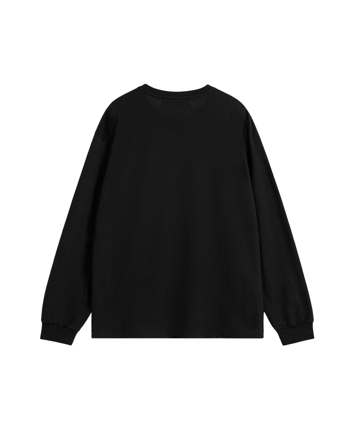 레스트앤레크레이션(REST&RECREATION) ANIME LOGO LONG SLEEVE TOP - BLACK
