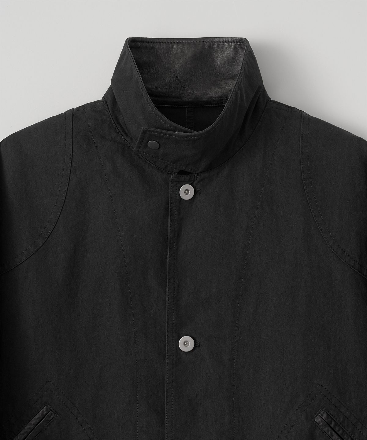 어나더 오피스(ANOTHER OFFICE) Lumberjack Jacket (Black)