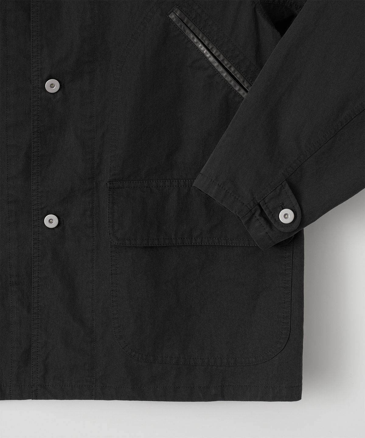 어나더 오피스(ANOTHER OFFICE) Lumberjack Jacket (Black)