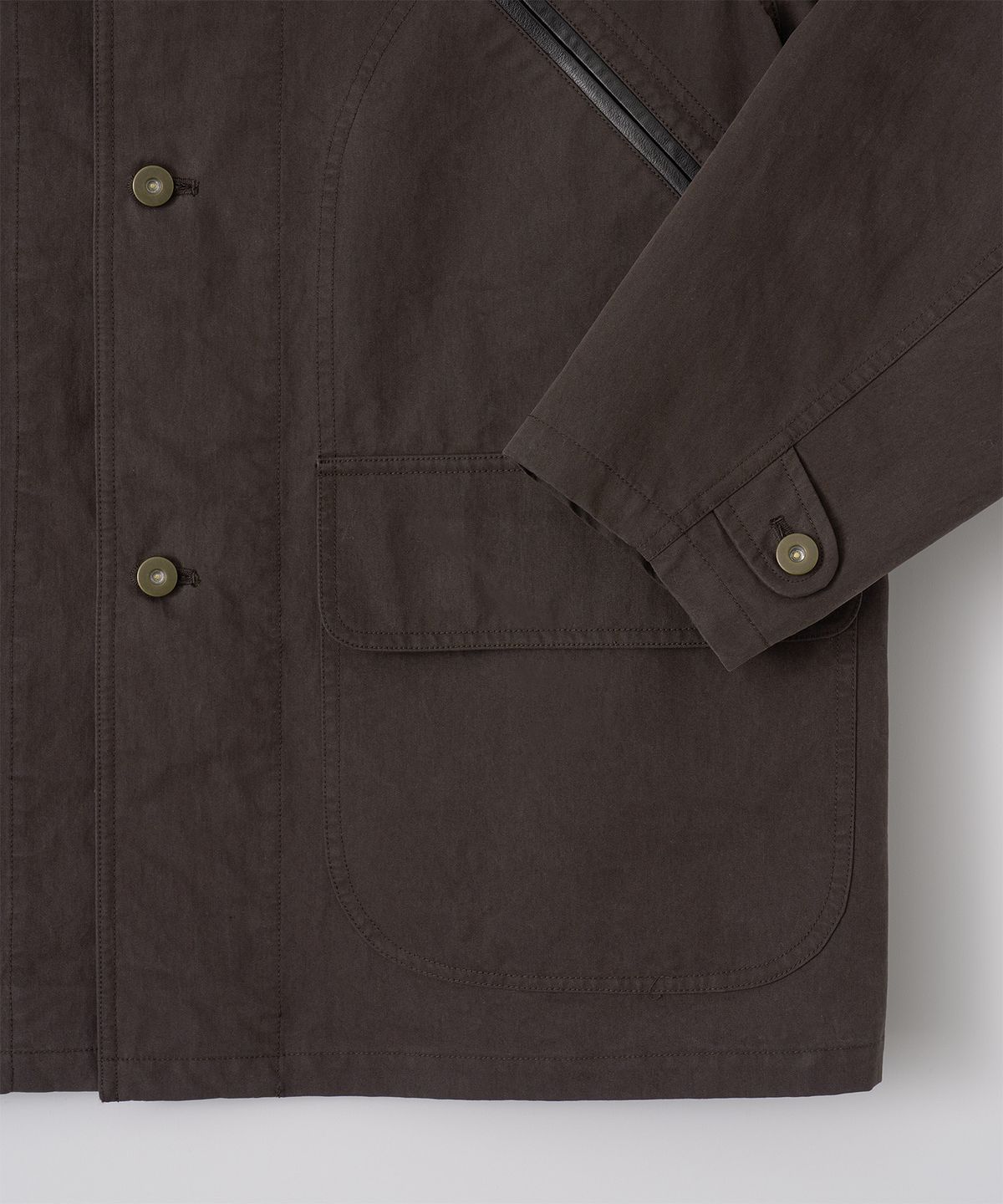 어나더 오피스(ANOTHER OFFICE) Lumberjack Jacket (Plum)