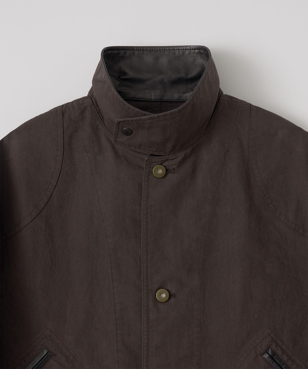 어나더 오피스(ANOTHER OFFICE) Lumberjack Jacket (Plum)
