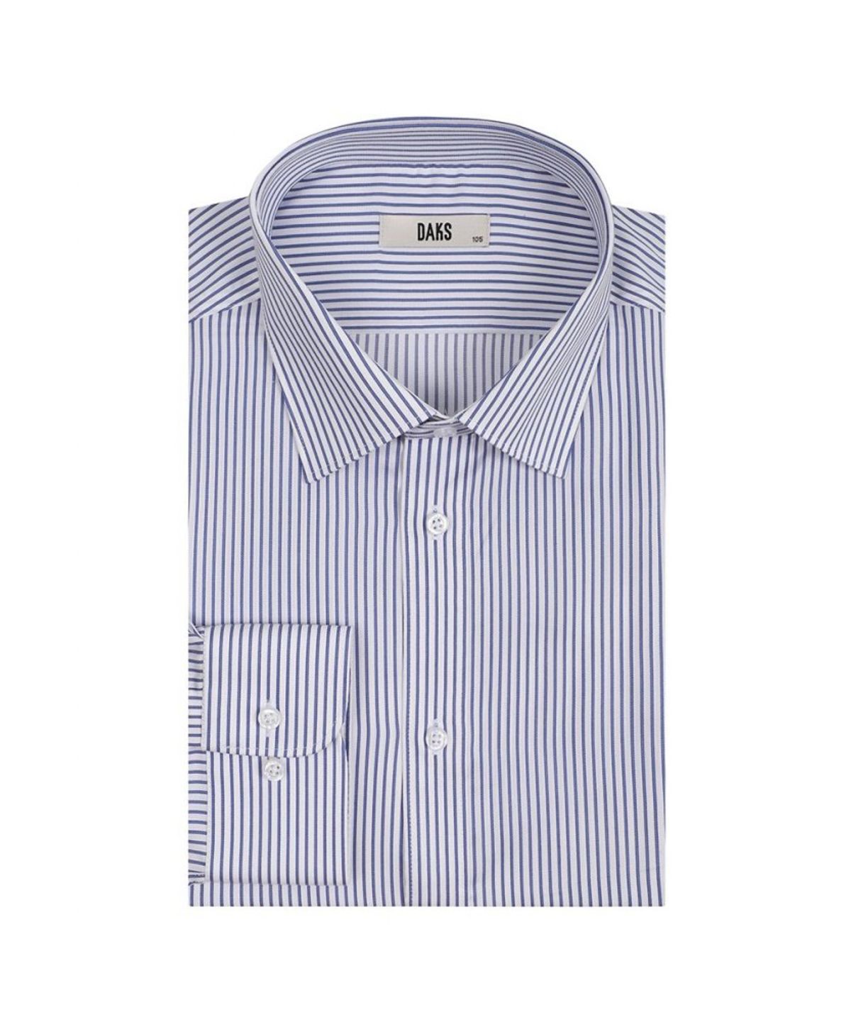 닥스셔츠(DAKS SHIRTS) 케어 면혼방 스트라이프 드레스셔츠_DMS1SHDL120B1