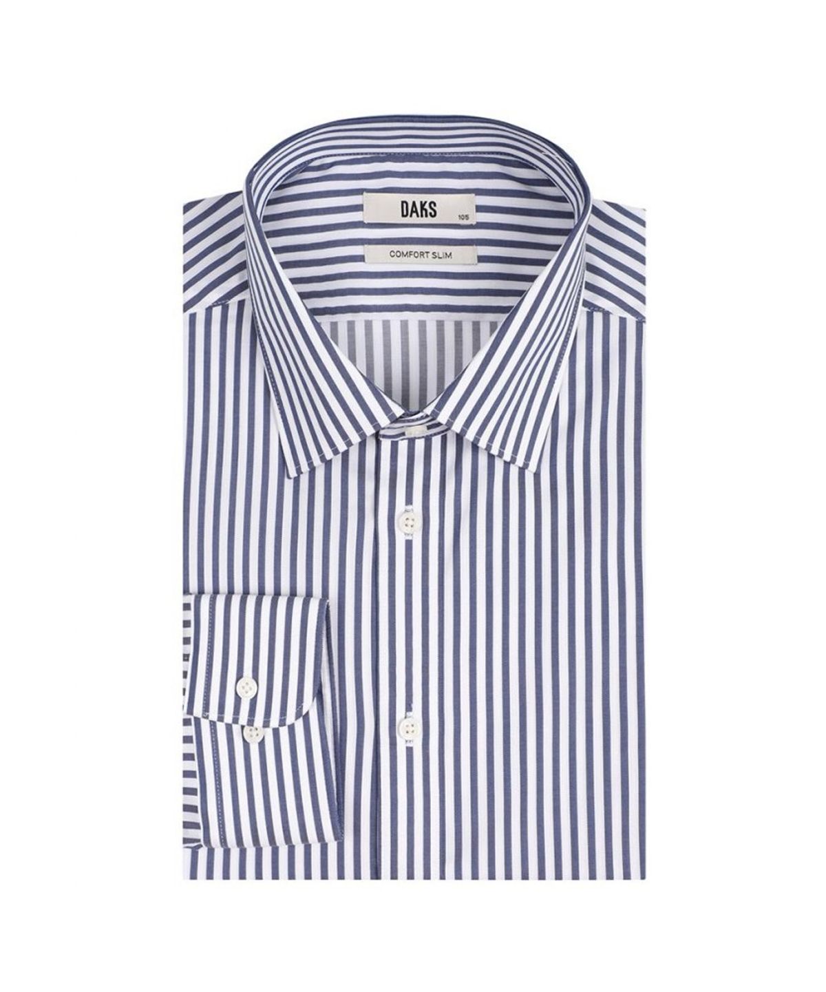 닥스셔츠(DAKS SHIRTS) 케어 면혼방 스트라이프 셔츠_DMS1SHDL220B1