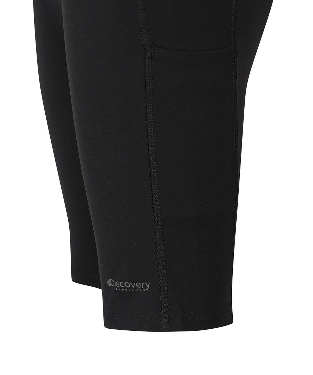 디스커버리 익스페디션(DISCOVERY EXPEDITION) 여성 프레시벤트 5부 레깅스 (BLACK)