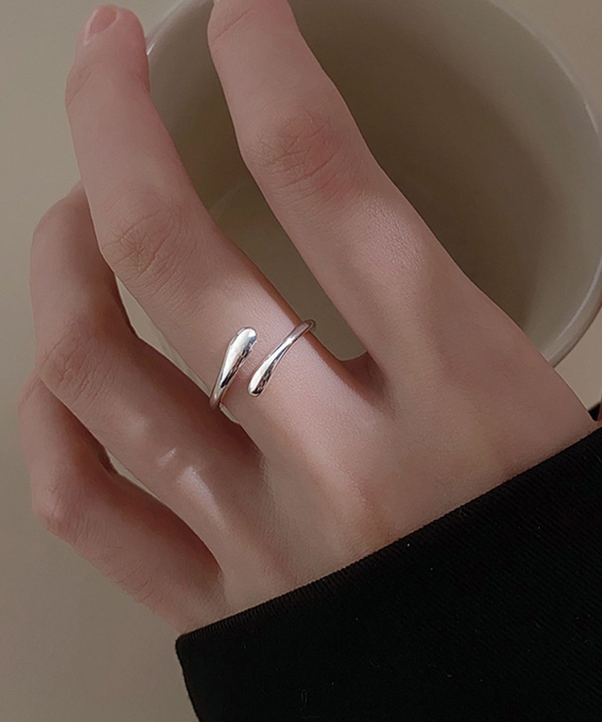 헤이타(HEITA) LUNEVY SILVER RING 루네비 실버 링 반지