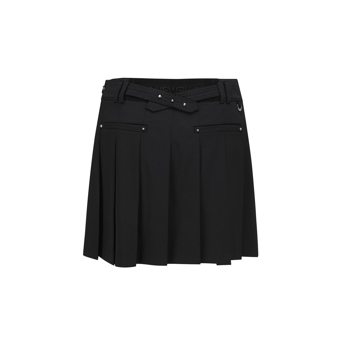 어뉴골프(ANEW GOLF) WOMEN ESSENTIAL PLEATED SKIRT_BK