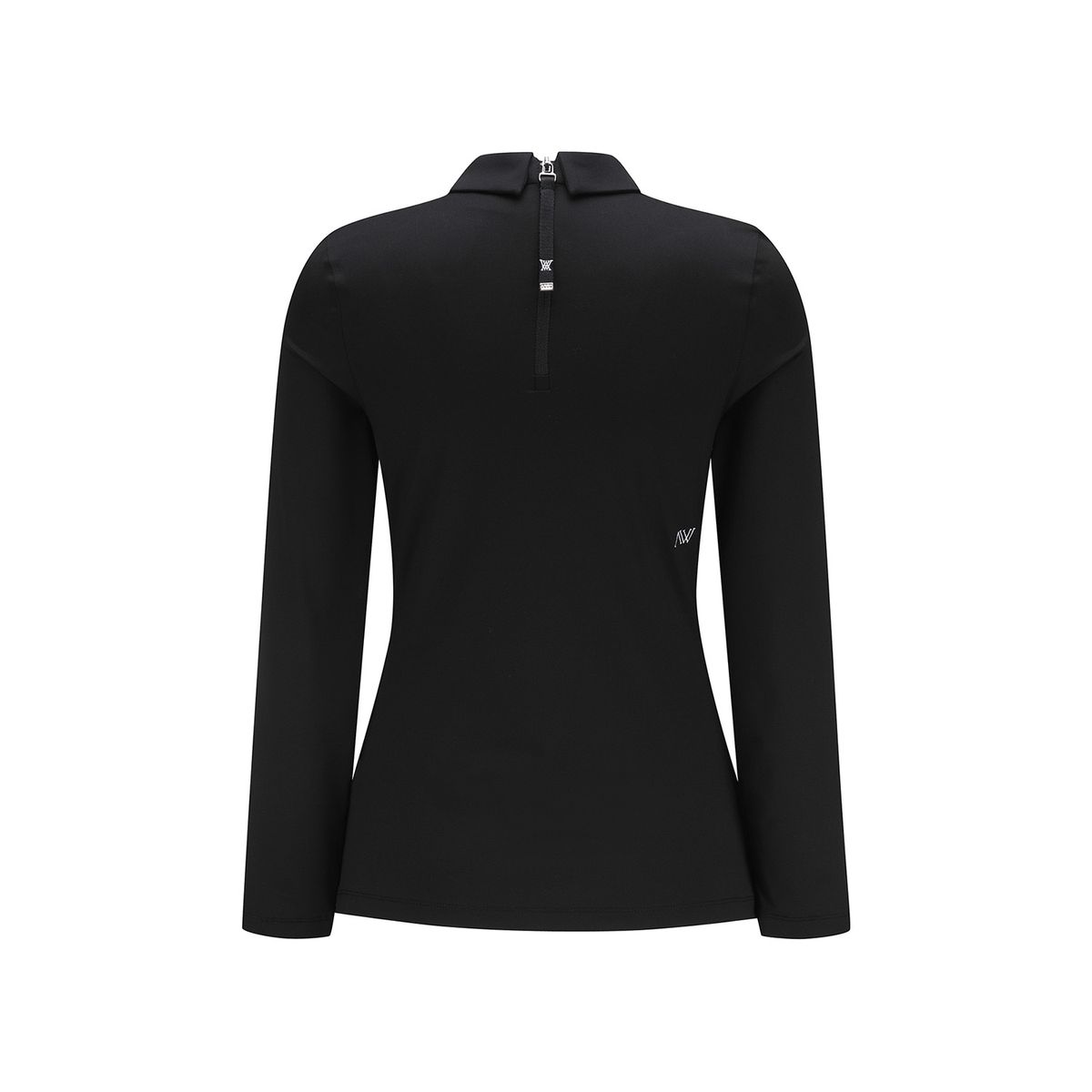 어뉴골프(ANEW GOLF) WOMEN HYBRID LONG T-SHIRT_BK