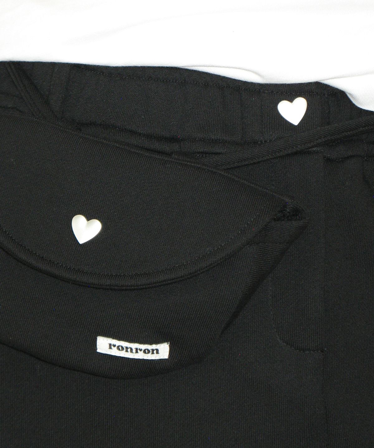 론론(RONRON) MINI POCKET BAG SET LONG SKIRT BLACK