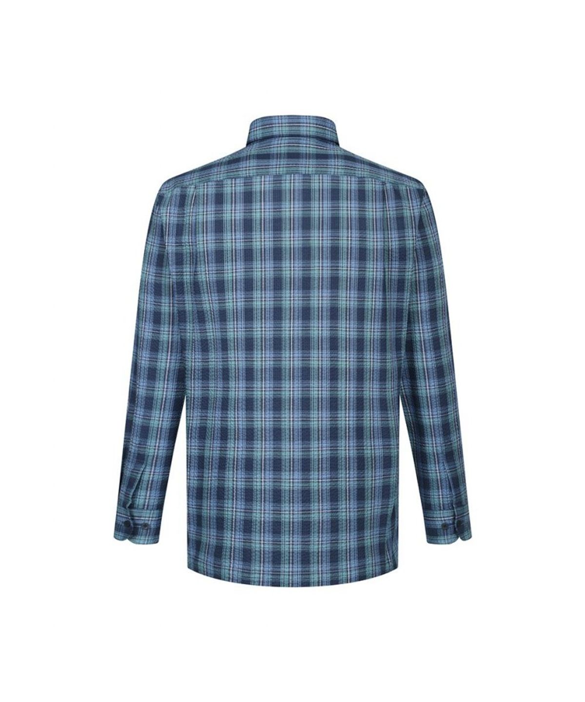 닥스셔츠(DAKS SHIRTS) 면100 시어써커 미디움 체크 캐주얼셔츠 레귤러핏_DMS1SHCL111N1