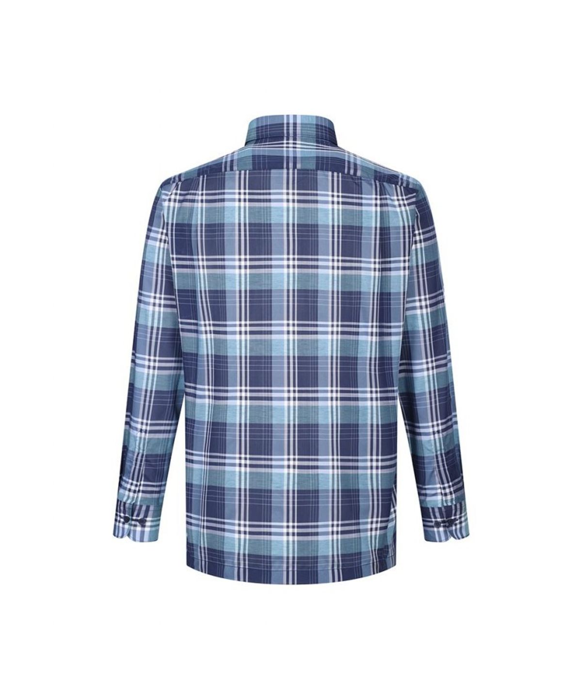 닥스셔츠(DAKS SHIRTS) 린넨혼방 노케어 미디움 체크 캐주얼셔츠 레귤러핏_DMS1SHCL113N1