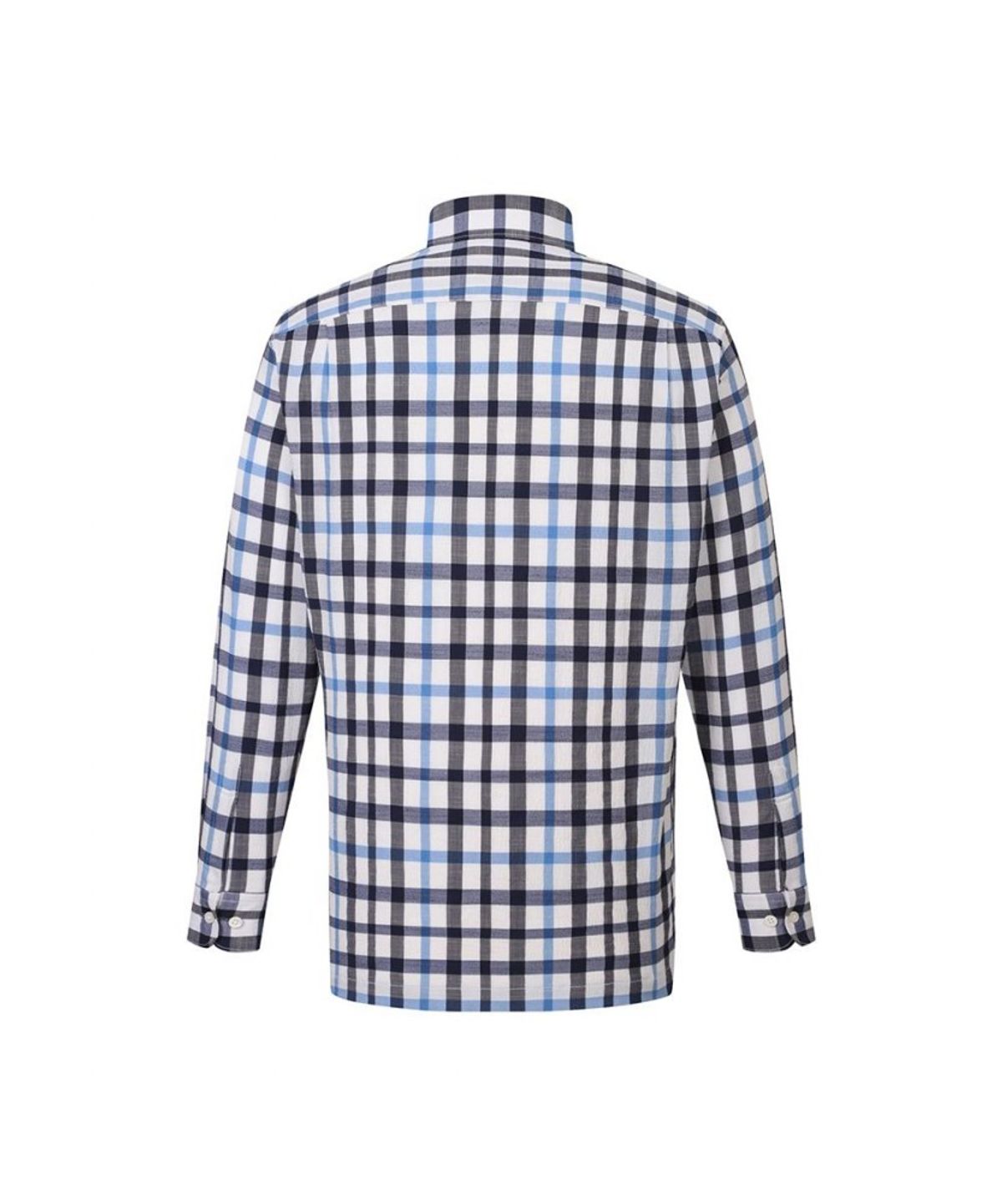 닥스셔츠(DAKS SHIRTS) 울혼방 이지케어 스트레치 스몰 체크 캐주얼셔츠 레귤러핏_DMS1SHCL140A1