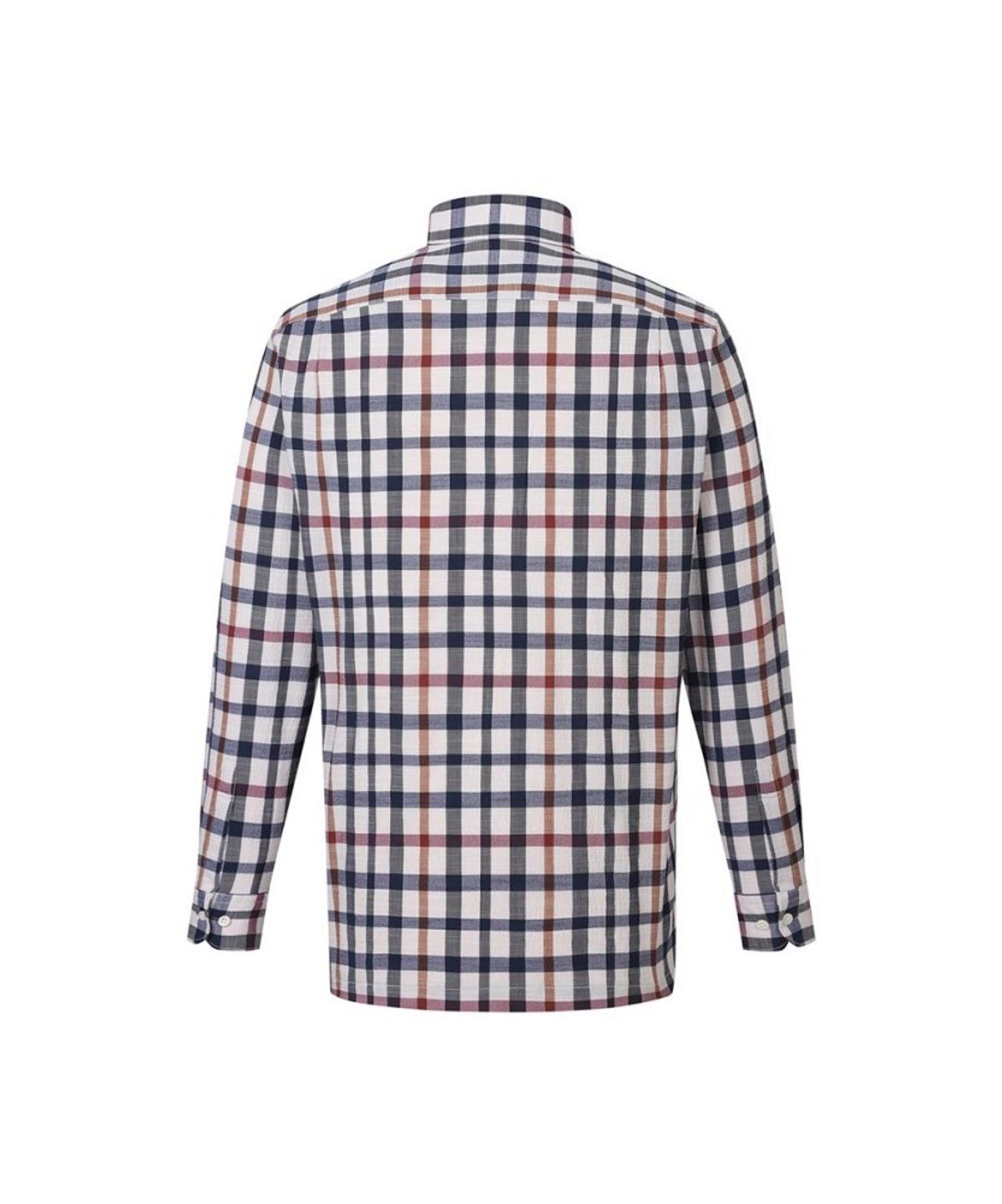 닥스셔츠(DAKS SHIRTS) 울혼방 이지케어 스트레치 스몰 체크 캐주얼셔츠 레귤러핏_DMS1SHCL140I1