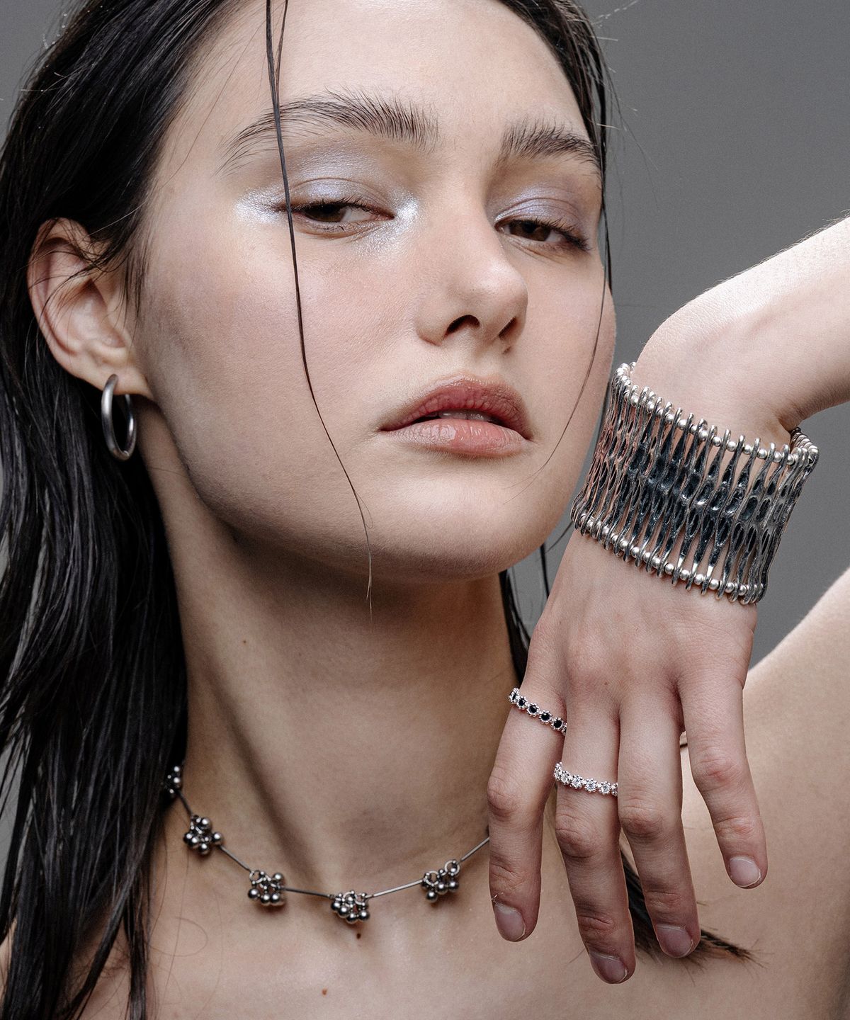 스칼렛또(SCALETTO) RA003 Flow Metal Bracelet