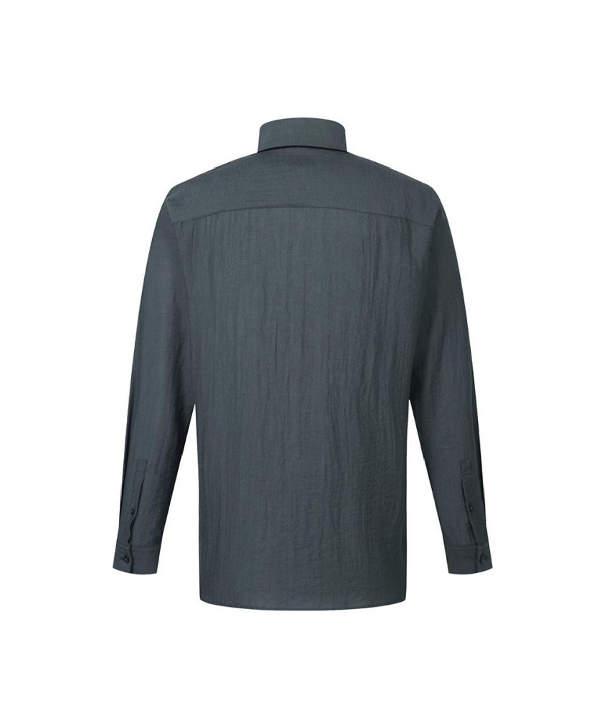 닥스셔츠(DAKS SHIRTS) [아울렛] 레이온혼방 체스트 포켓 솔리드 캐주얼셔츠 레귤러핏_DMP1SHCL750E1