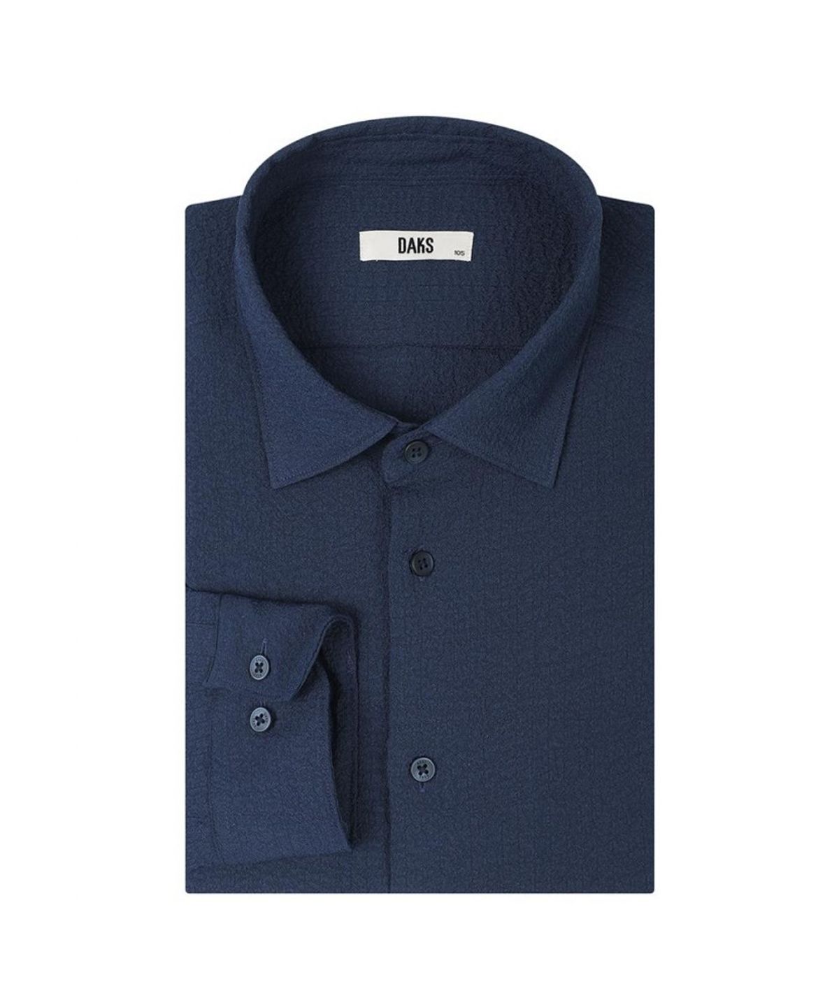 닥스셔츠(DAKS SHIRTS) 폴리혼방 노케어 스트레치 솔리드 캐주얼셔츠 레귤러핏_DMS1SHCL750N1
