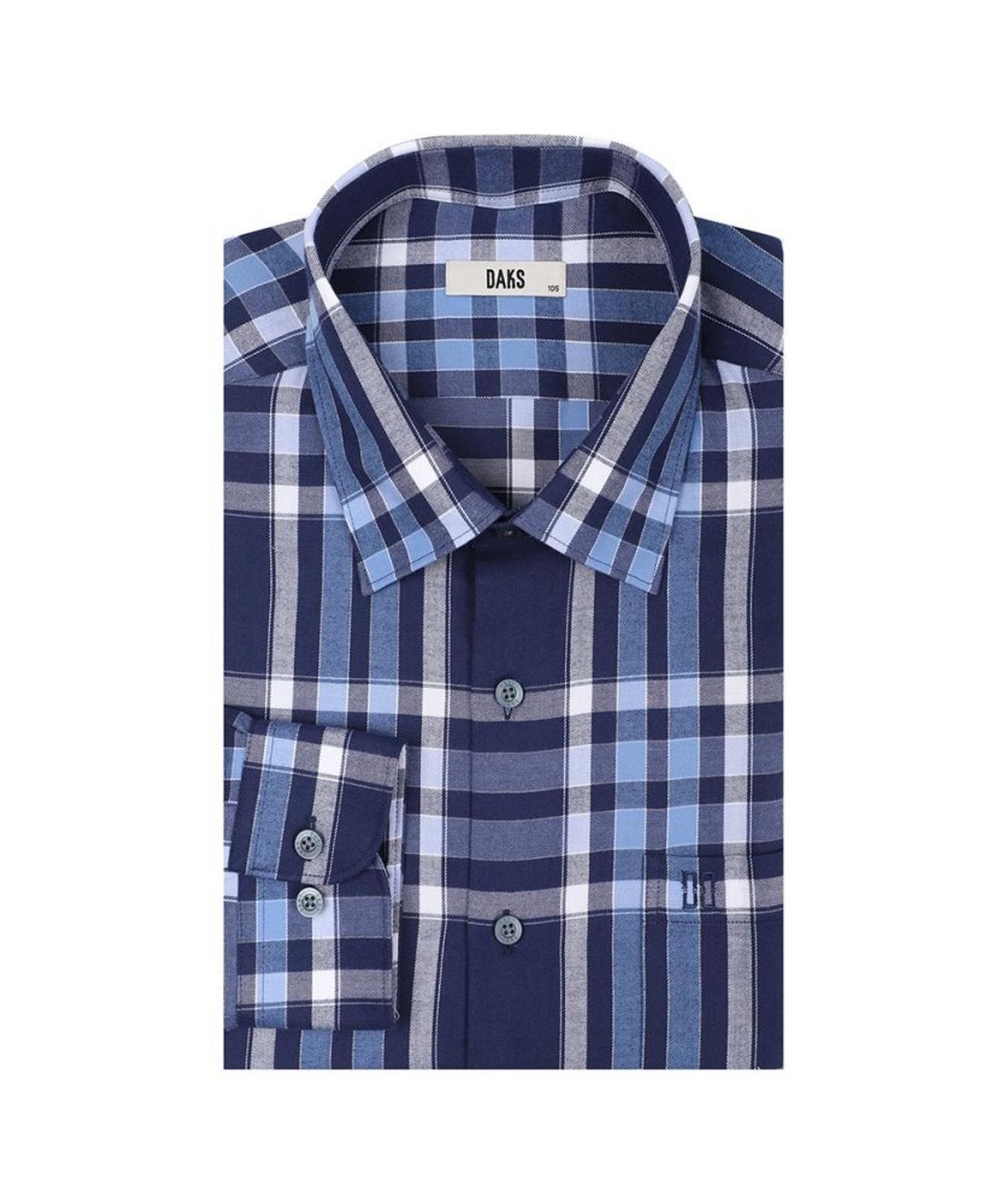 닥스셔츠(DAKS SHIRTS) 면혼방 미디움 체크 캐주얼셔츠 레귤러핏_DMP3SHCL120N1