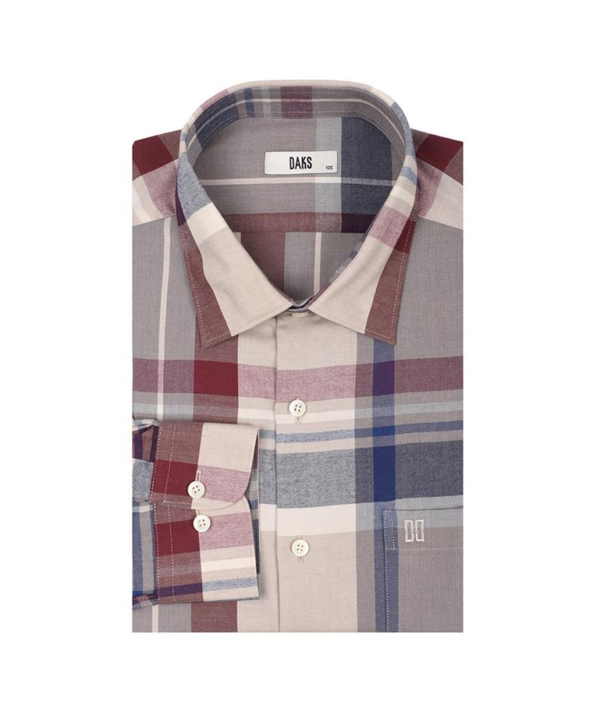 닥스셔츠(DAKS SHIRTS) 면혼방 슈퍼빅 체크 캐주얼셔츠 레귤러핏_DMP3SHCL141I1
