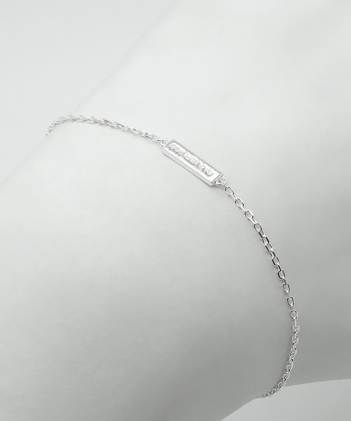 아이엠제이(IAMJ) [925 Silver] 베이직 실버 바 팔찌