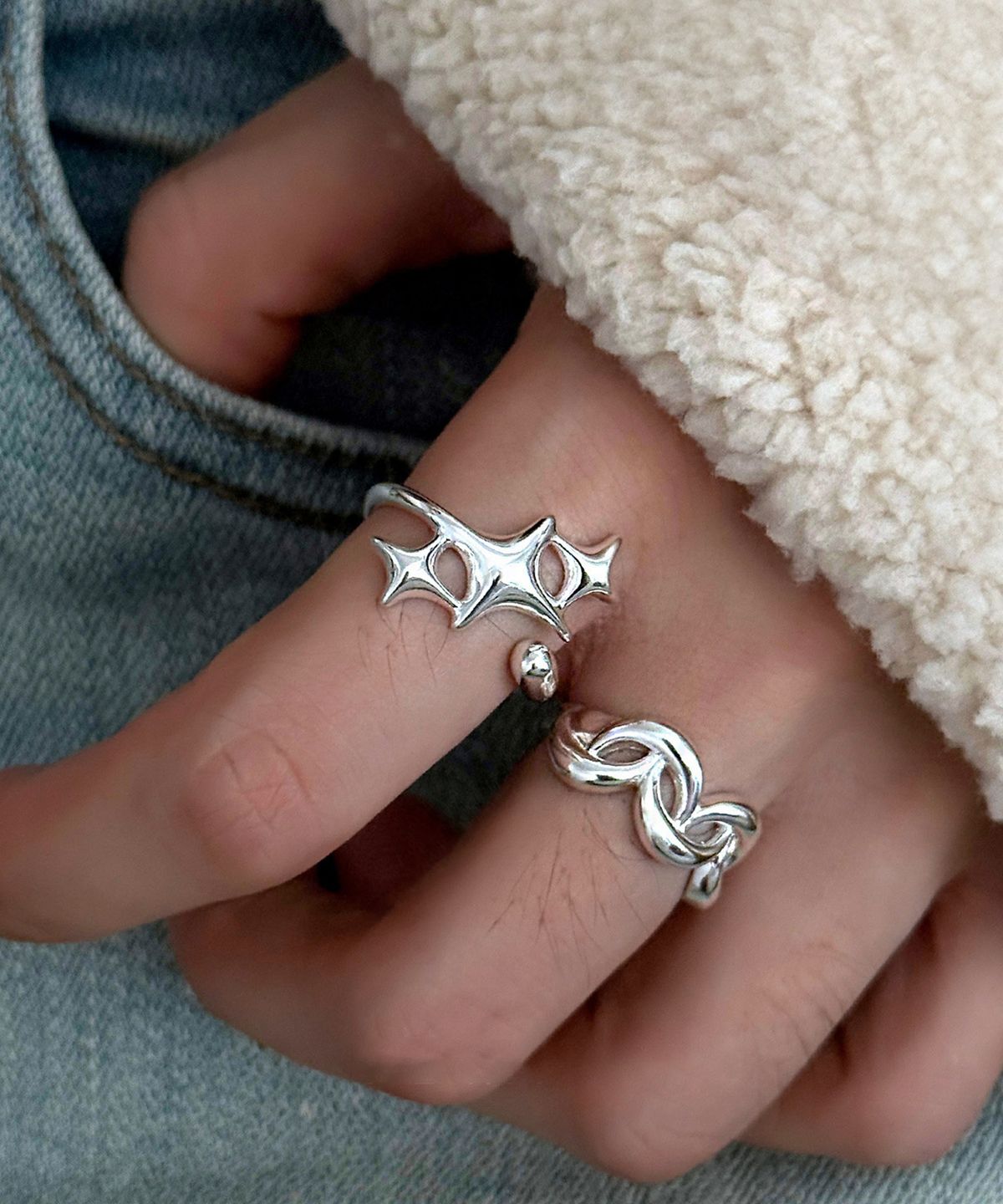 헤이타(HEITA) ARIVON SILVER RING 아리본 실버 링 반지