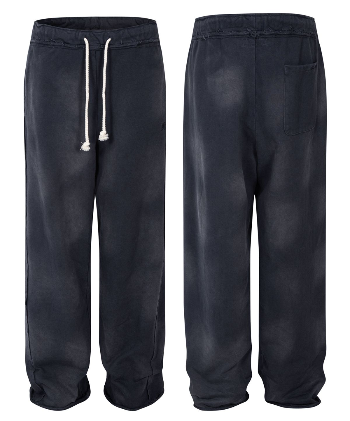 레어리티스(NINE RARITIES) Washed Frayed Sweatpants