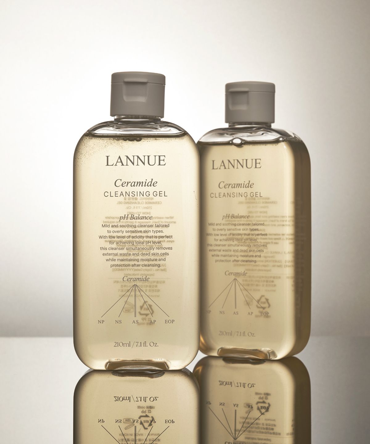 랑느(LANNUE) [약산성]세라마이드 클렌징 겔 (1개)