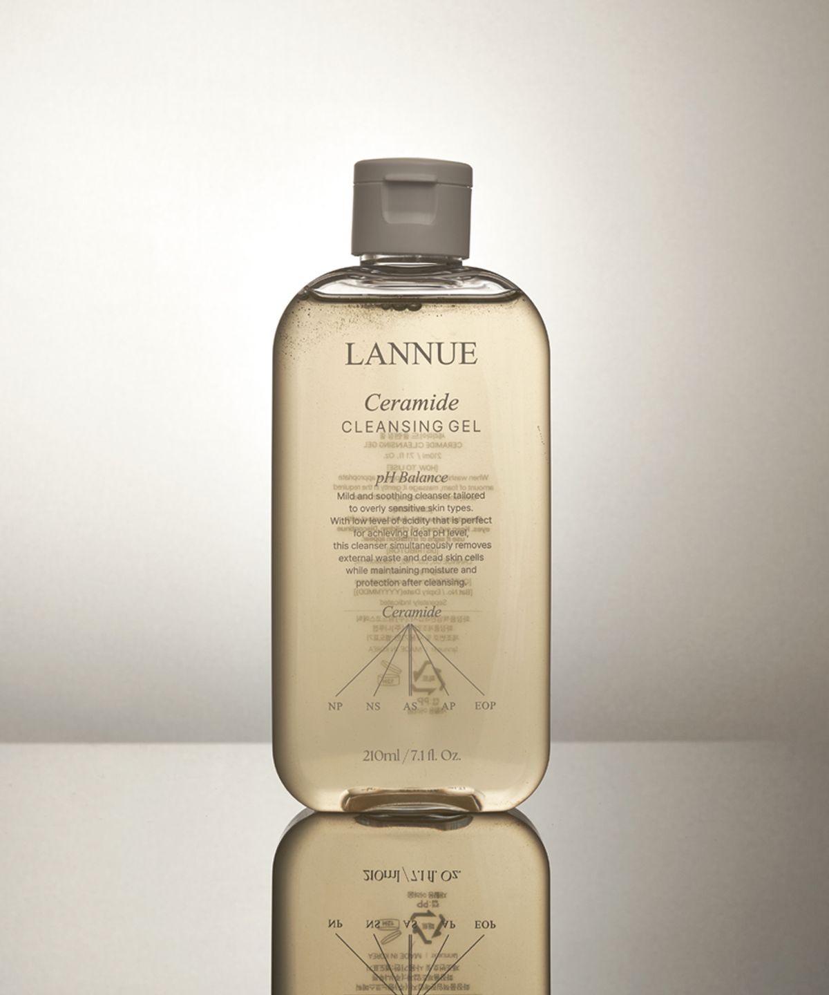 랑느(LANNUE) [약산성]세라마이드 클렌징 겔 (1개)