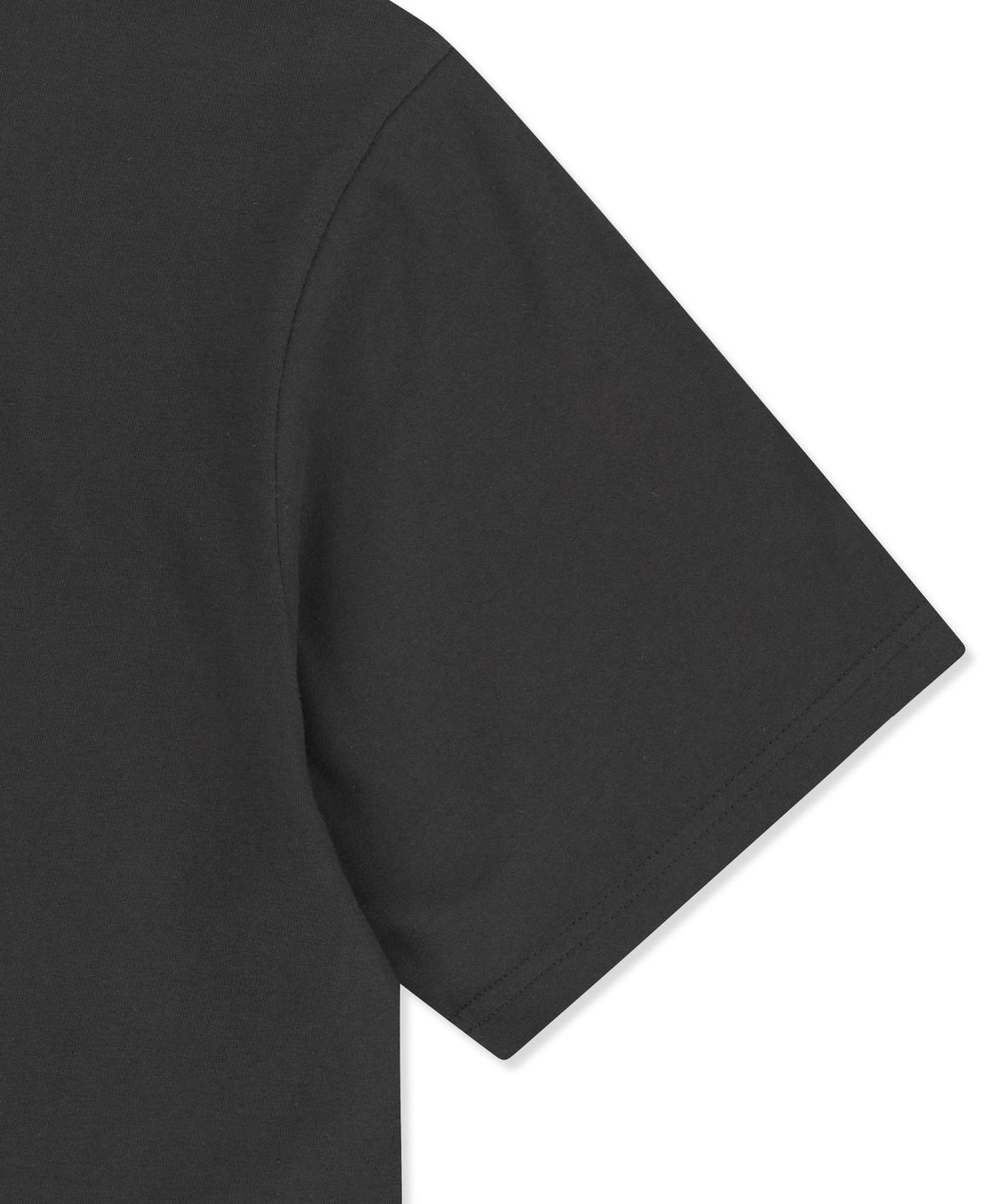 브라운브레스(BROWNBREATH) KITTY TAG TEE - CHARCOAL