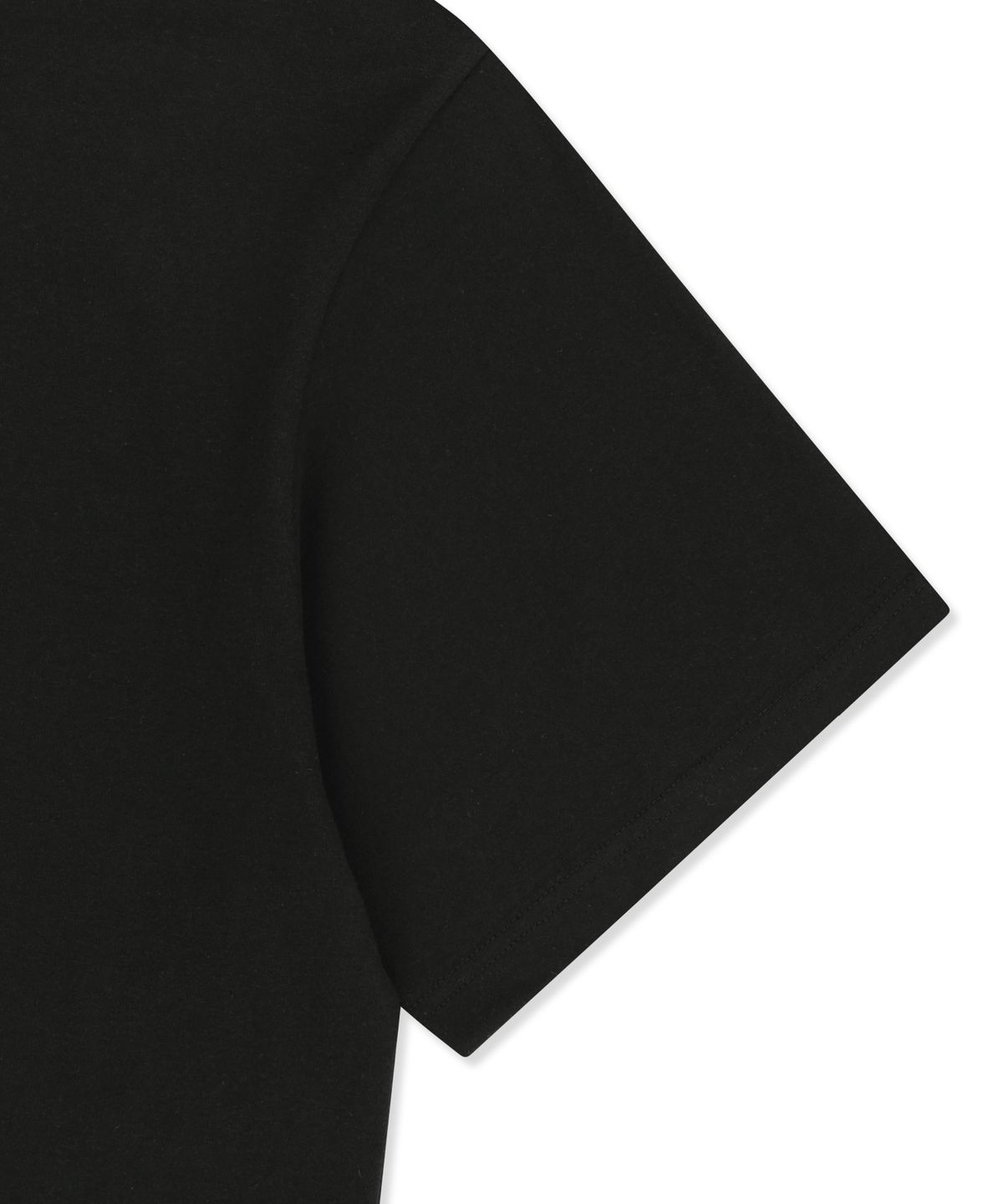 브라운브레스(BROWNBREATH) PAISLEY TAG TEE - BLACK