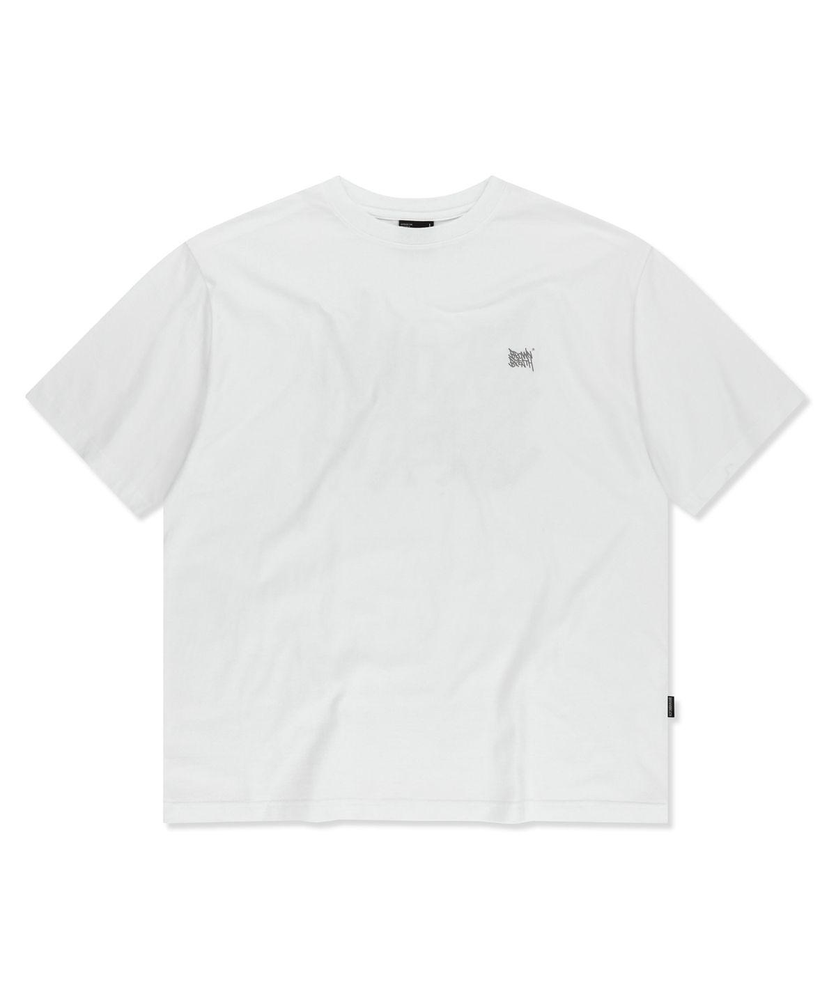 브라운브레스(BROWNBREATH) PAISLEY TAG TEE - WHITE