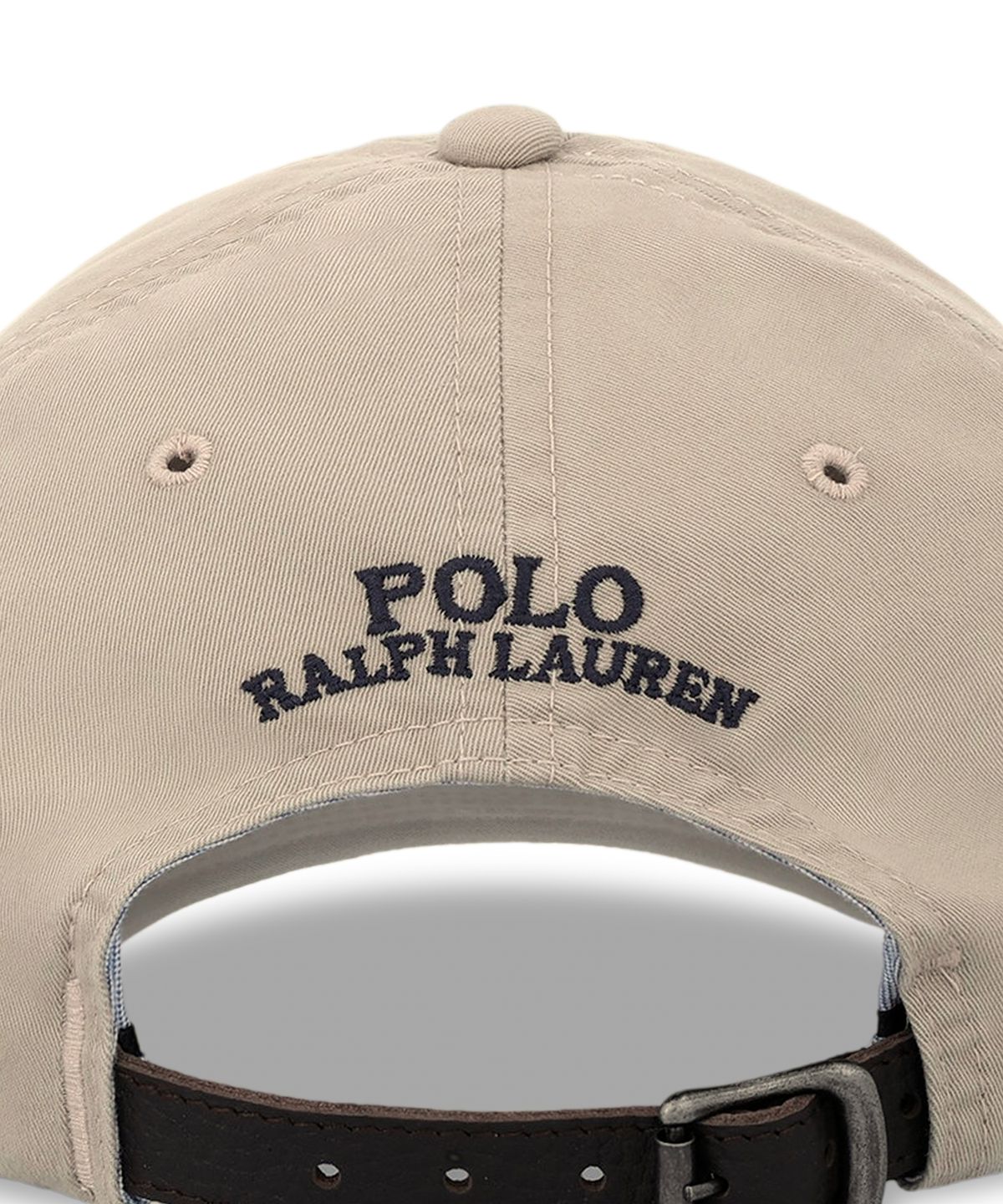 폴로 랄프 로렌(POLO RALPH LAUREN) 스트레치 코튼 트윌 볼 캡-라이트 베이지