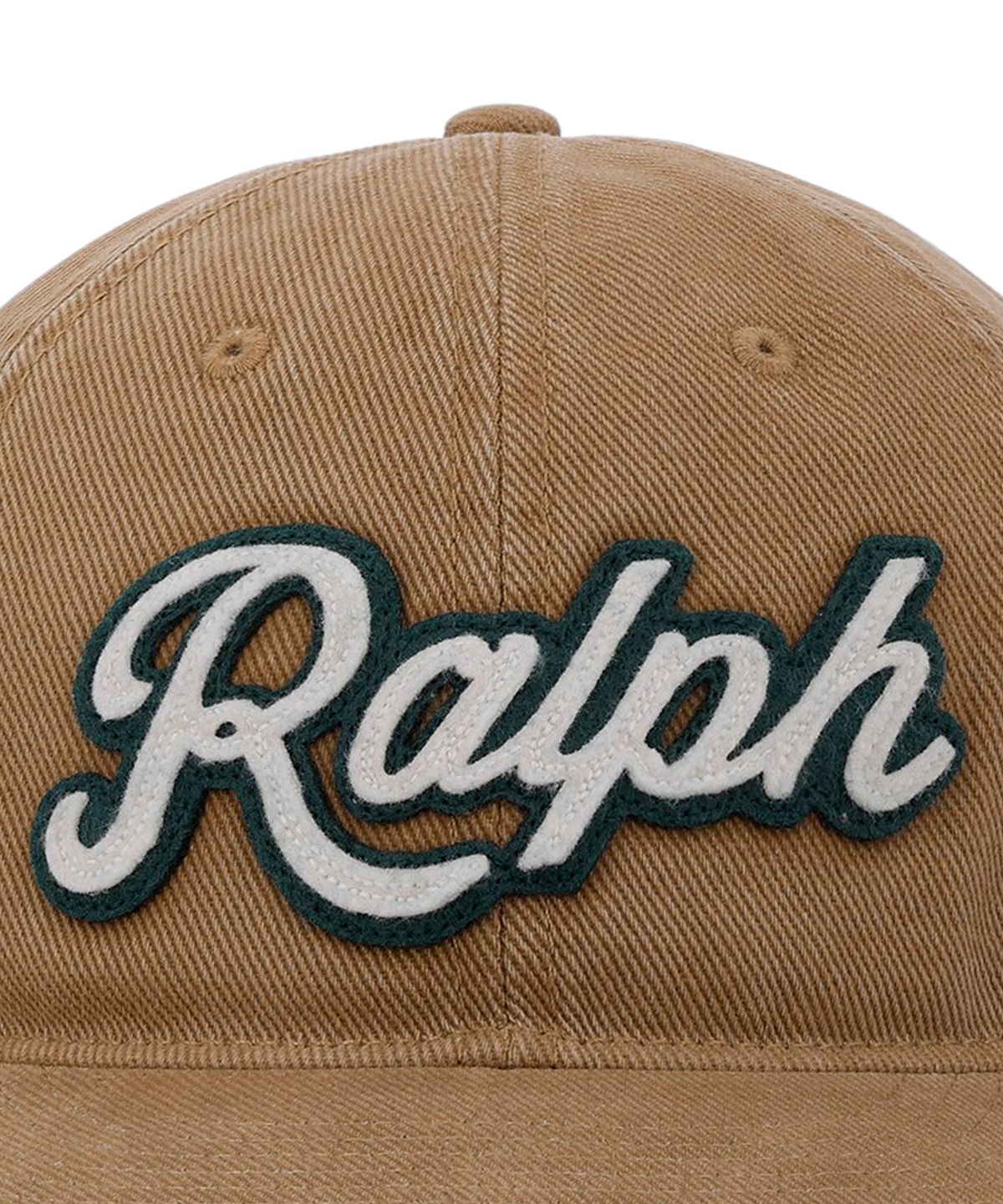 폴로 랄프 로렌(POLO RALPH LAUREN) 랄프 로고 트윌 볼 캡-베이지/카키