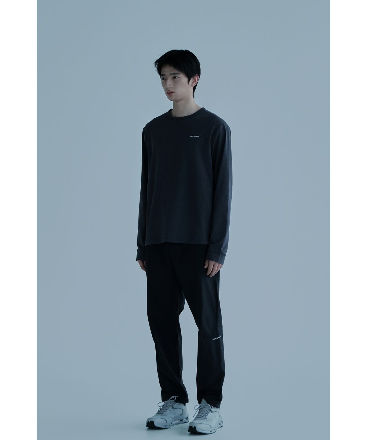얼스캄에라(EARTH CALM ERA) 소프트 에센셜 롱슬리브_그레이