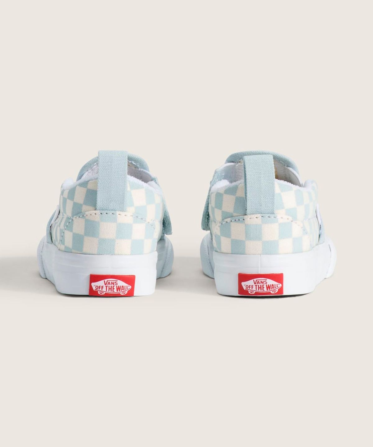 반스 키즈(VANS KIDS) 체커보드 슬립온 토들러 - 다운미스트 / VN000D0SFOA1