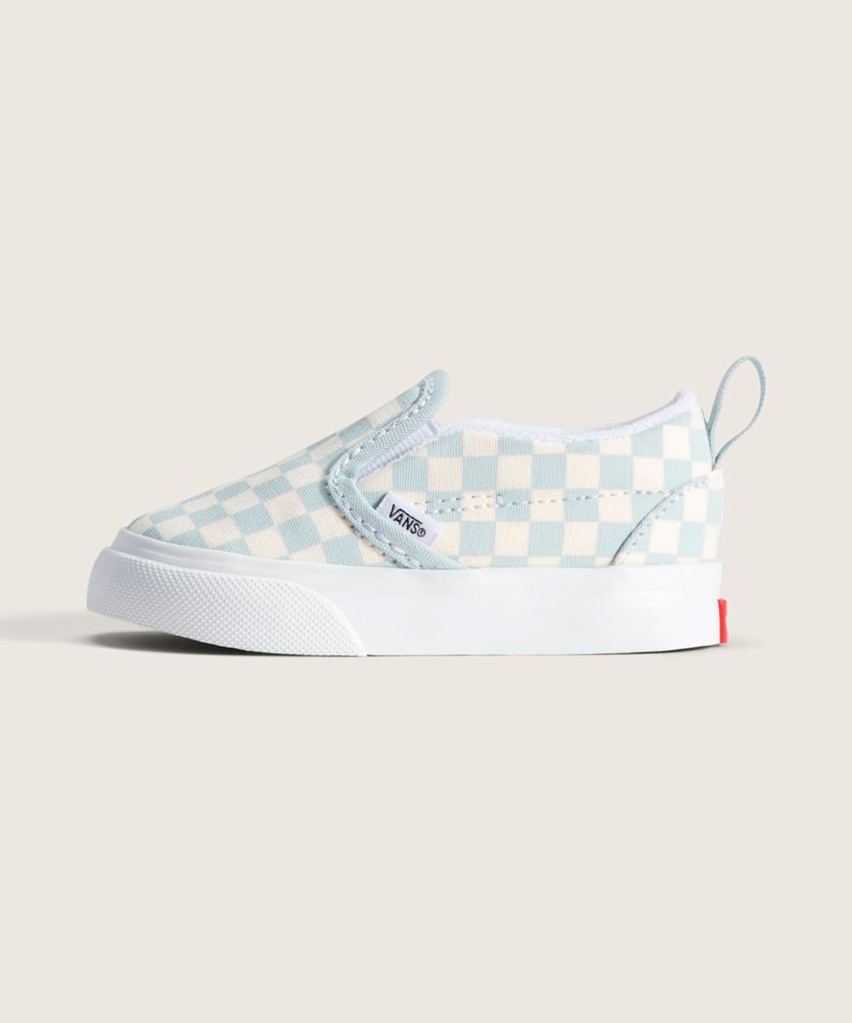 반스 키즈(VANS KIDS) 체커보드 슬립온 토들러 - 다운미스트 / VN000D0SFOA1