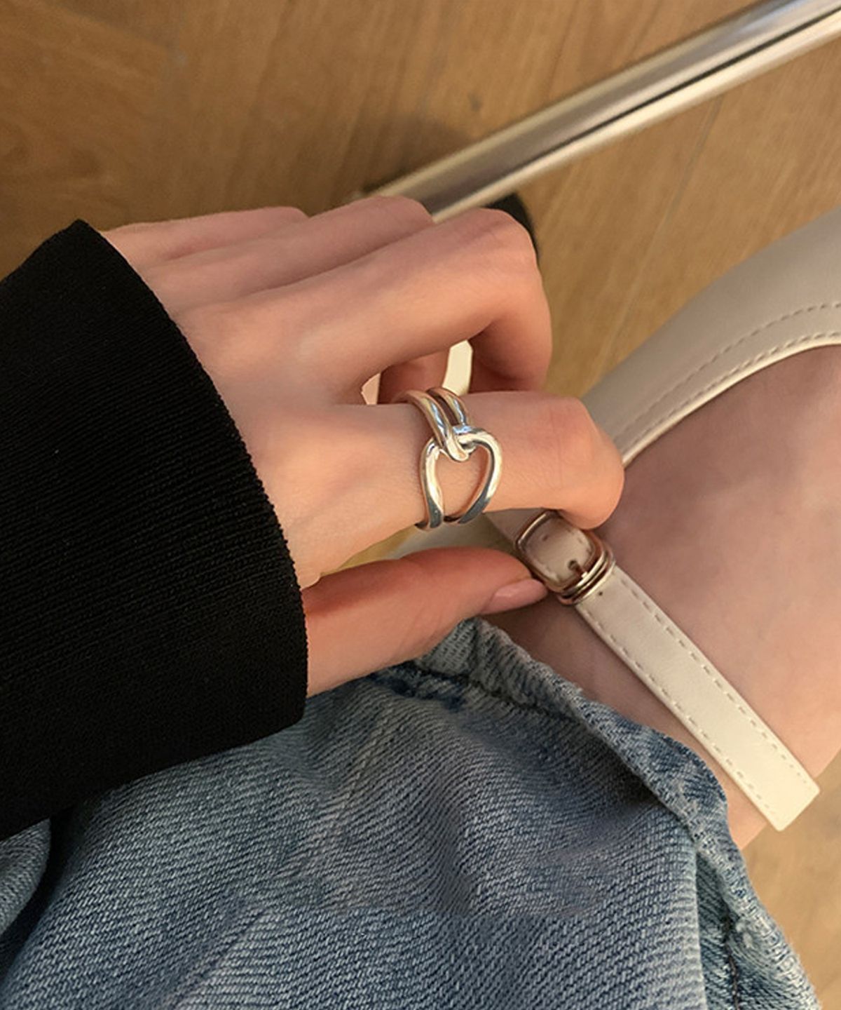 헤이타(HEITA) VORINA SILVER RING 보리나 실버 링 반지