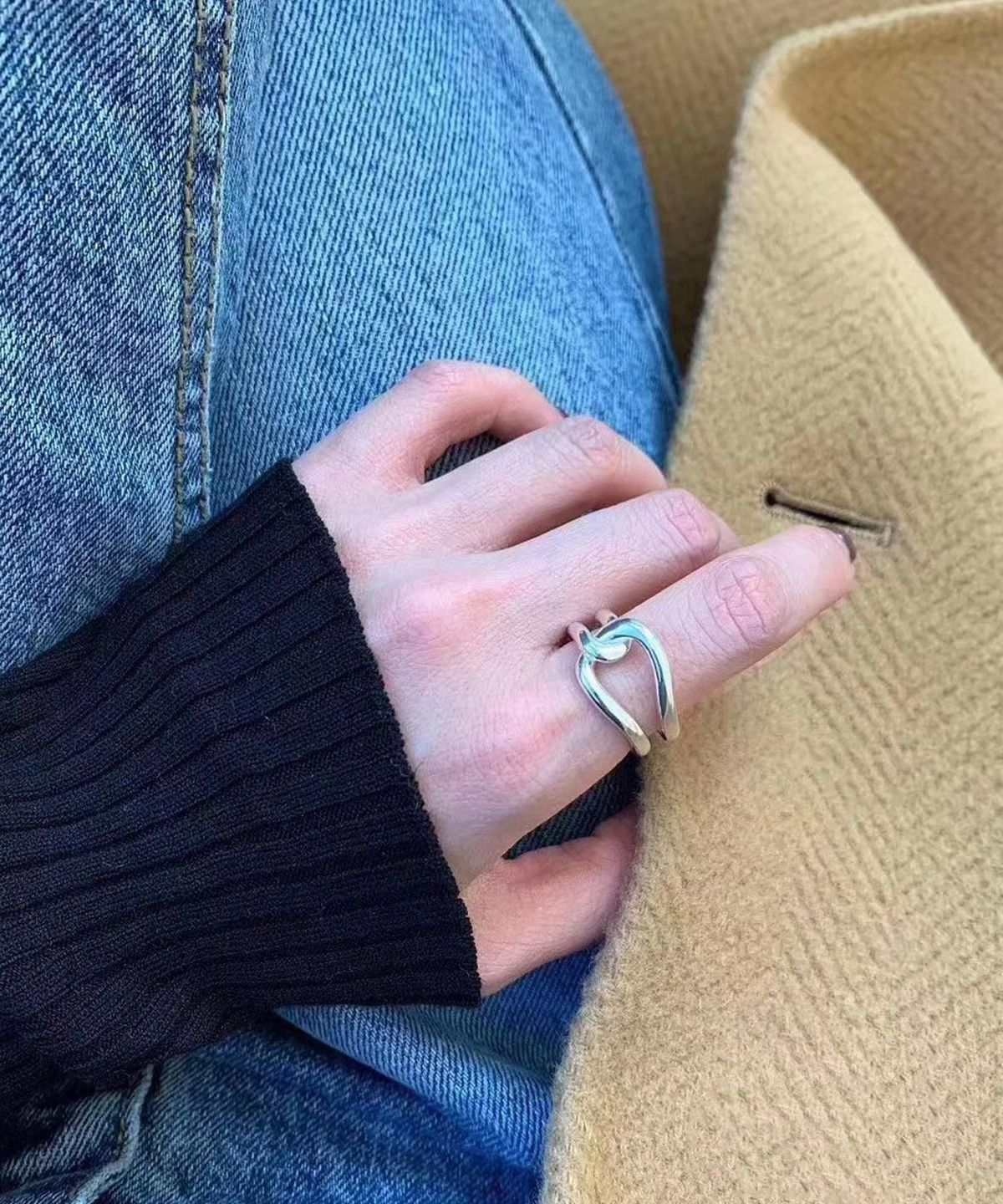 헤이타(HEITA) VORINA SILVER RING 보리나 실버 링 반지