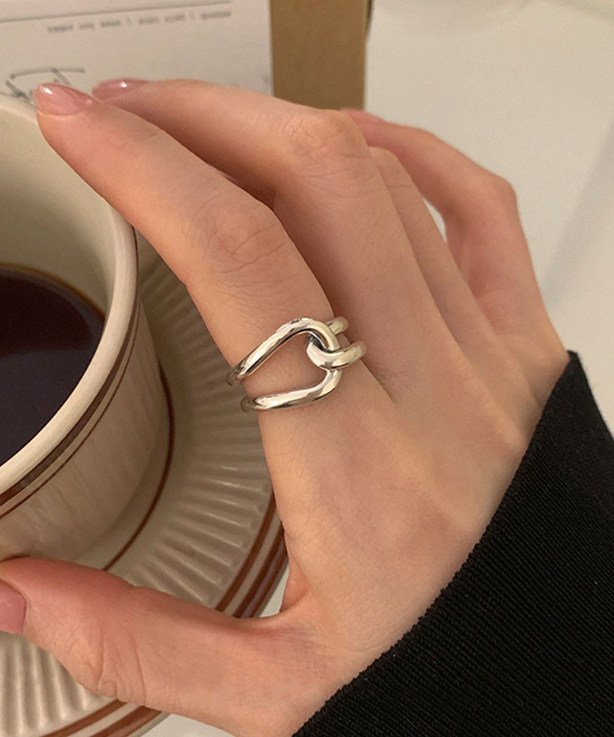 헤이타(HEITA) VORINA SILVER RING 보리나 실버 링 반지