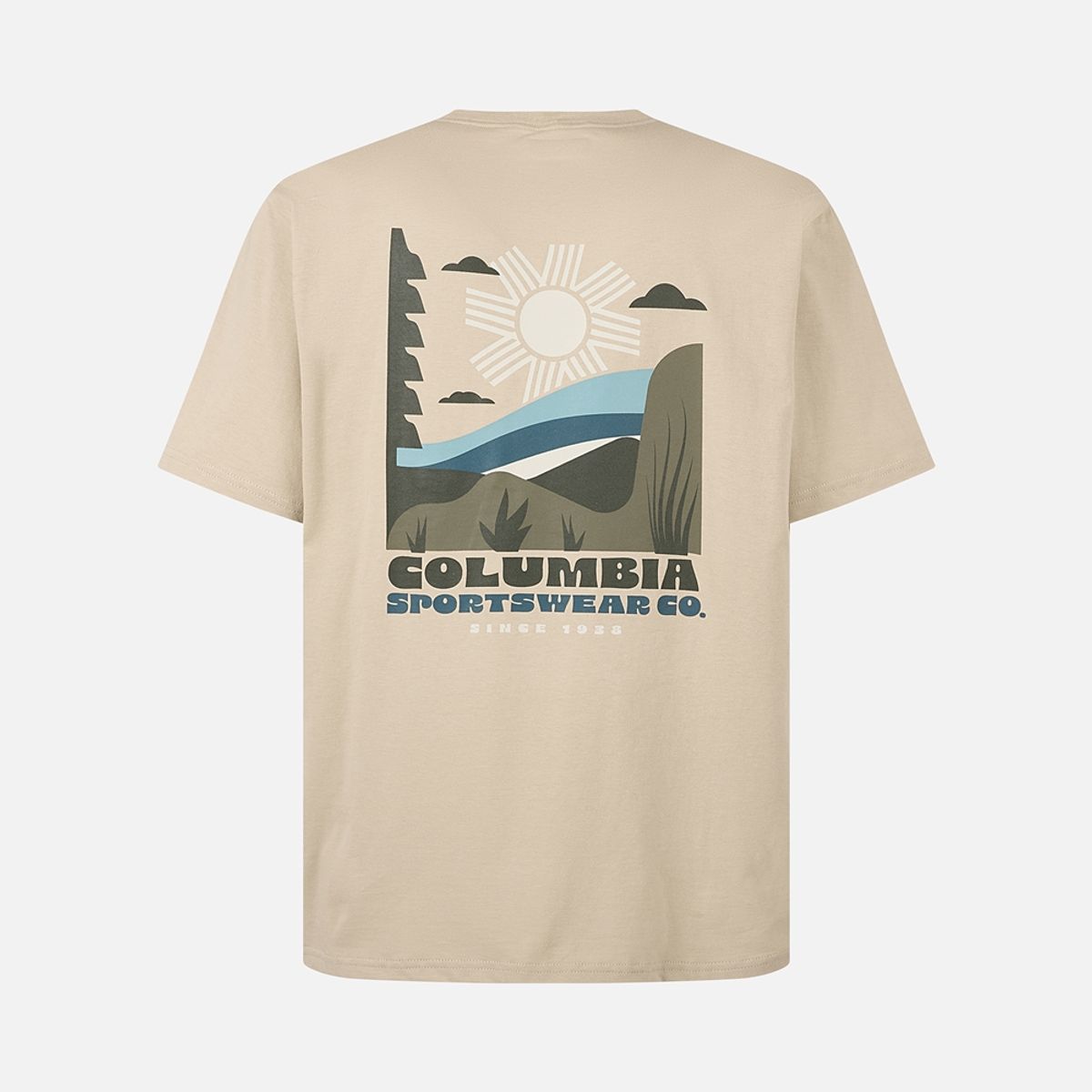 컬럼비아(COLUMBIA) 공용 CSC 아웃도어 백그래픽 반팔 티셔츠